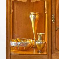 Tiffany Studios Group of Three Favrile Glass Articles, circa 1908-18