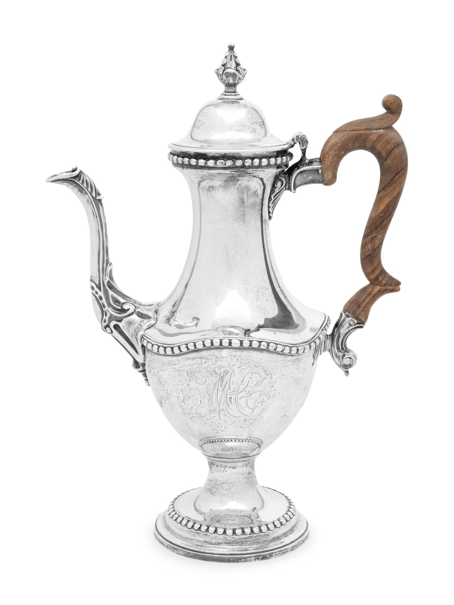 A George III Silver Coffee Pot