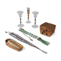 Collection of Assorted Beadwork and Baskets