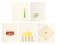 Costume A, B, C, D, and F (a group of 5 works)