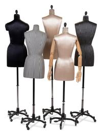 Five Geoffrey Beene Studio Dress Forms, 1980-90s