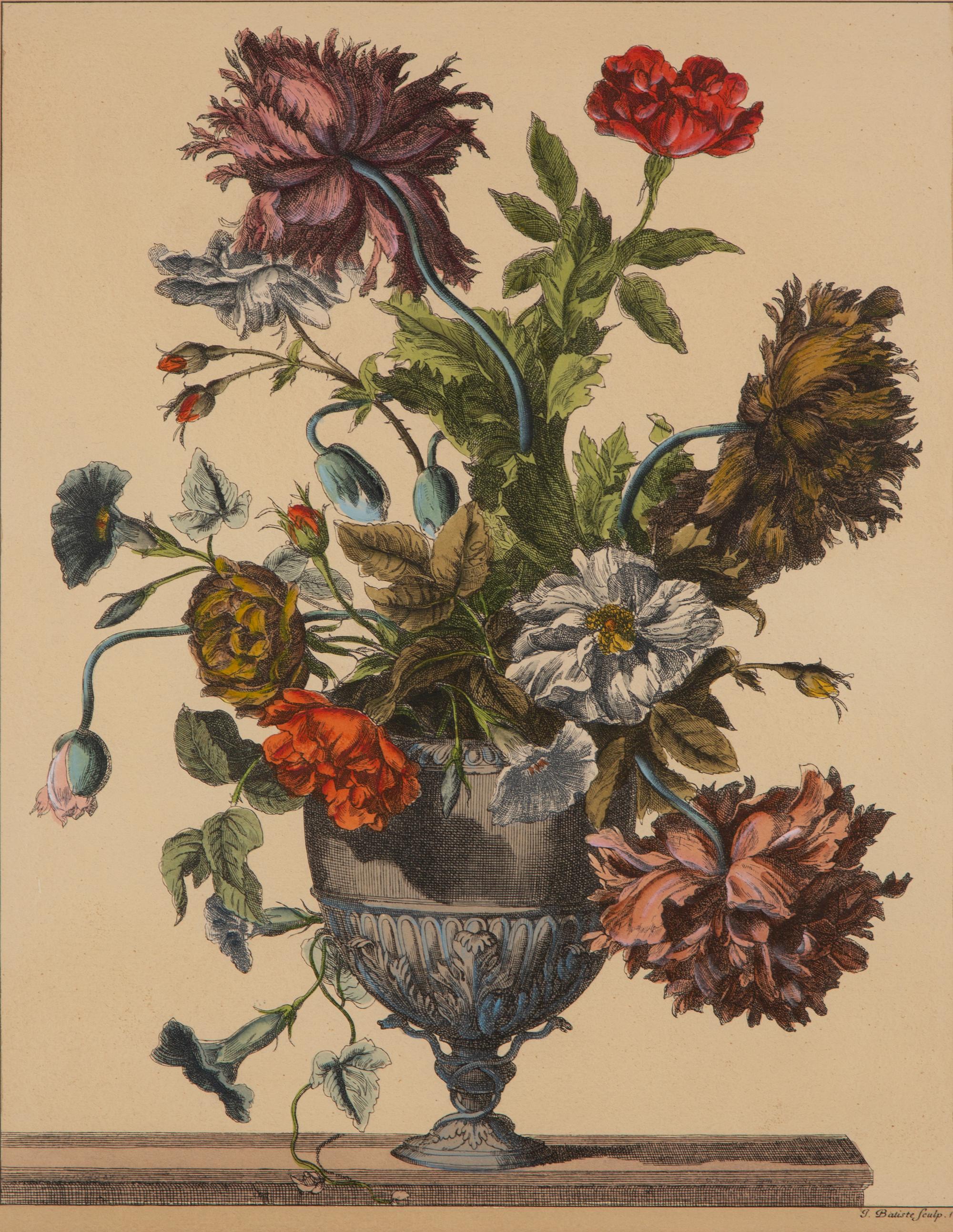 Two Pairs of Botanical Prints — 20TH CENTURY