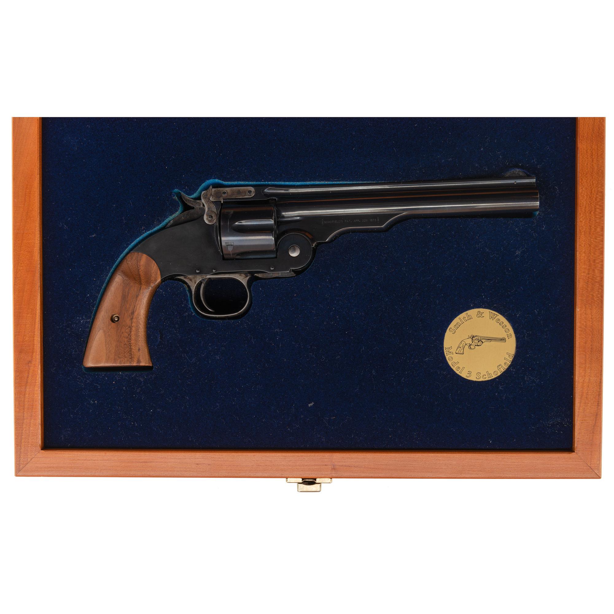 *Smith & Wesson Schofield Model of 2000 Reissue Performance Center Revolver in Factory Case