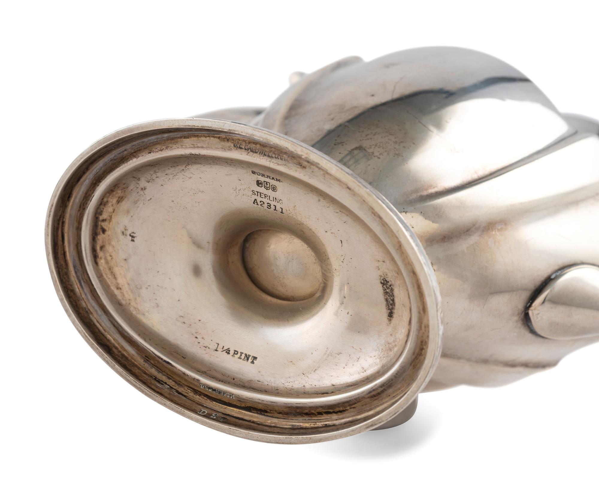An American Silver Three-Piece Coffee Service