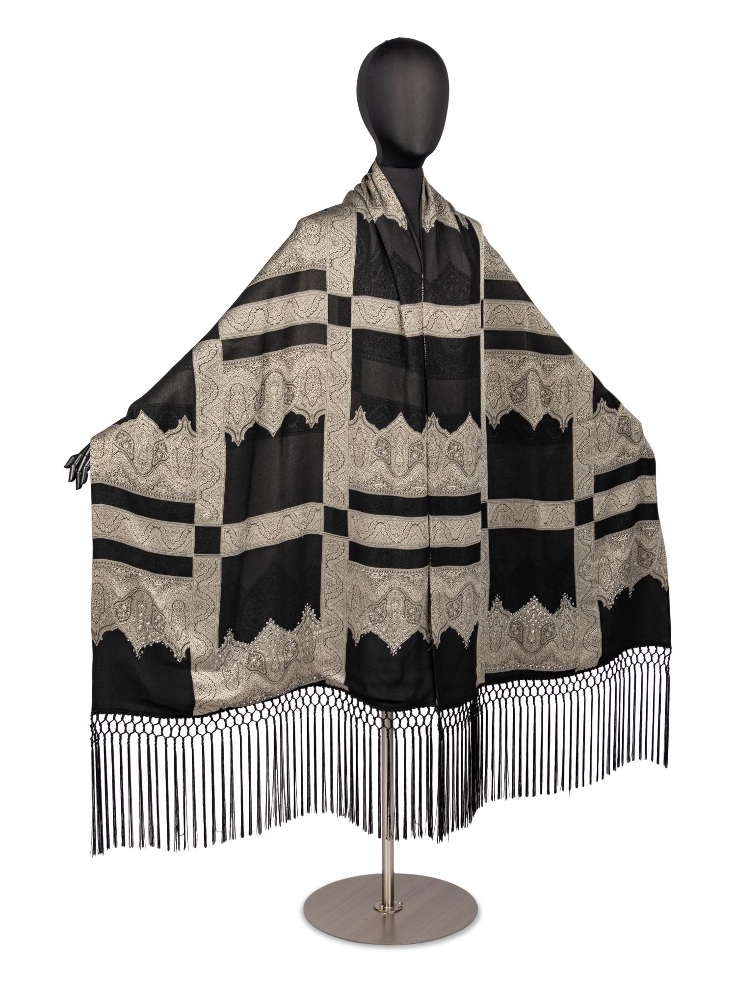 Christian Lacroix Wrap with Fringe, 1990s