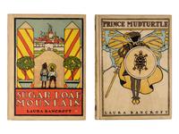 [CHILDREN'S BOOKS]. BAUM, L. Frank ("Laura Bancroft") (1856-1919). [The Twinkle Tales Series:] Mr. Woodchuck -- Bandit Jim Crow -- Prairie-Dog Town -- Prince Mud-Turtle -- Sugar-Loaf Mountain -- Twinkle's Enchantment . Chicago: Reilly & Britton Co., 1906.