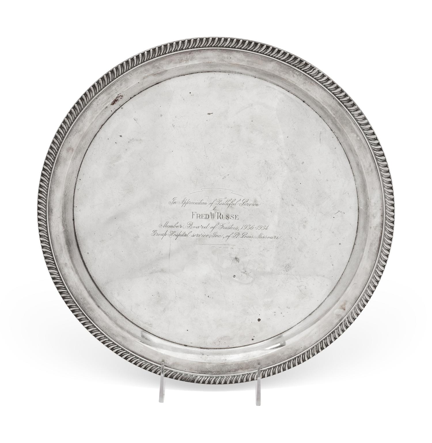 An American Silver Tray