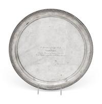 An American Silver Tray