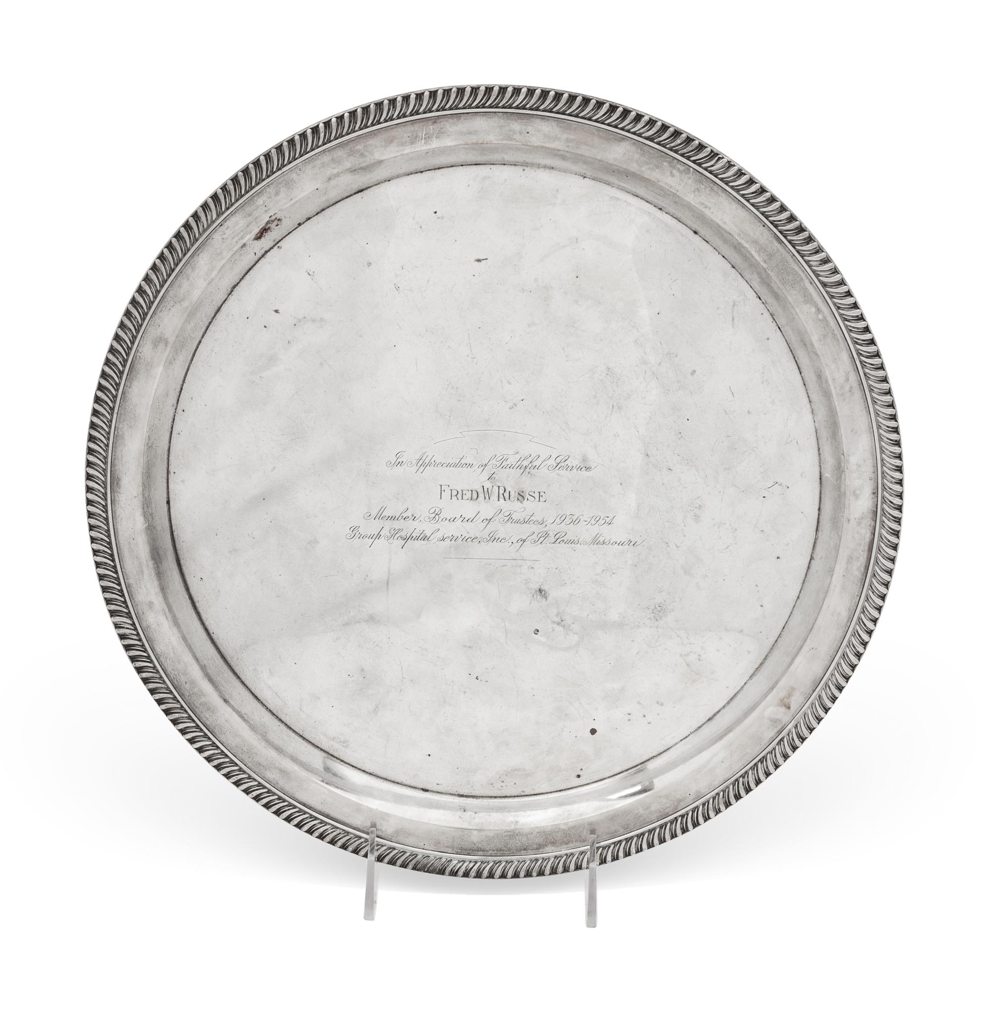 An American Silver Tray