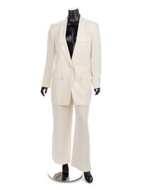 Two Louis Feraud Items, 1980-90s: One Pant Suit and One Jacket