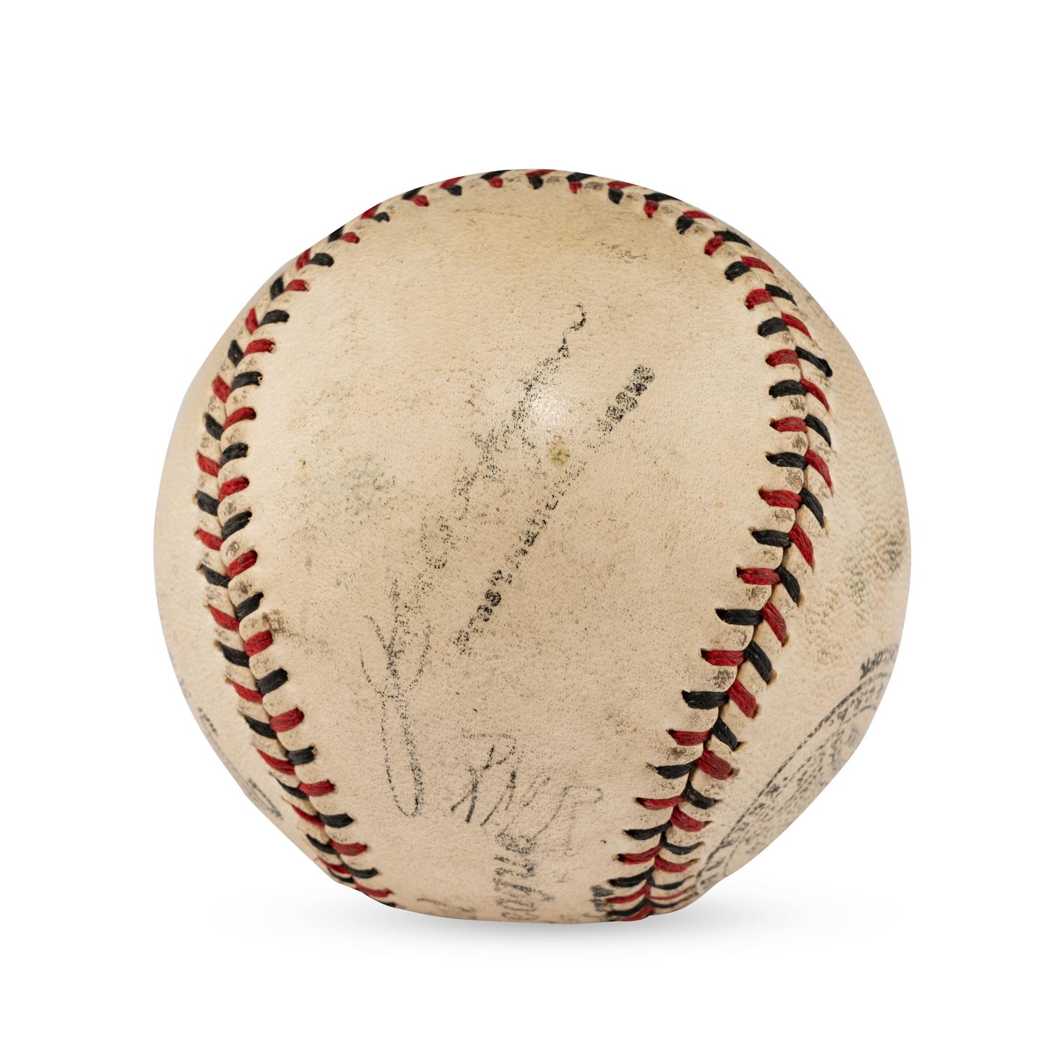 A 1932-33 Philadelphia Phillies Multi Signed Autograph Baseball (JSA Letter of Authenticity)