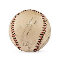 A 1932-33 Philadelphia Phillies Multi Signed Autograph Baseball (JSA Letter of Authenticity)
