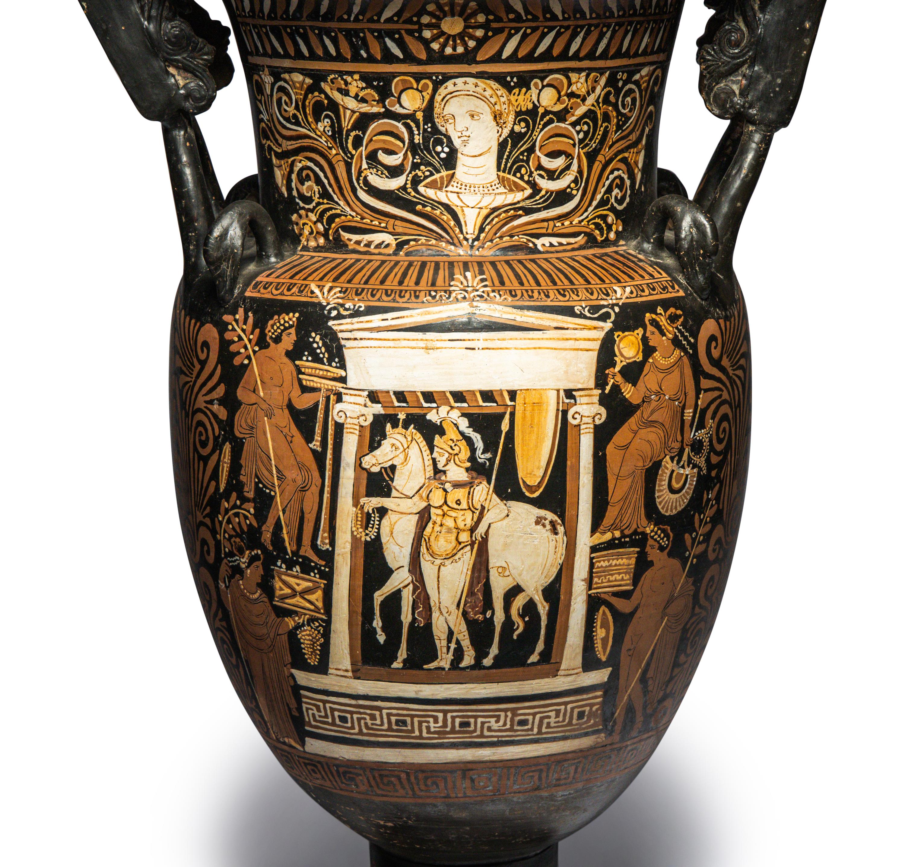 An Apulian Red-Figured Volute Krater