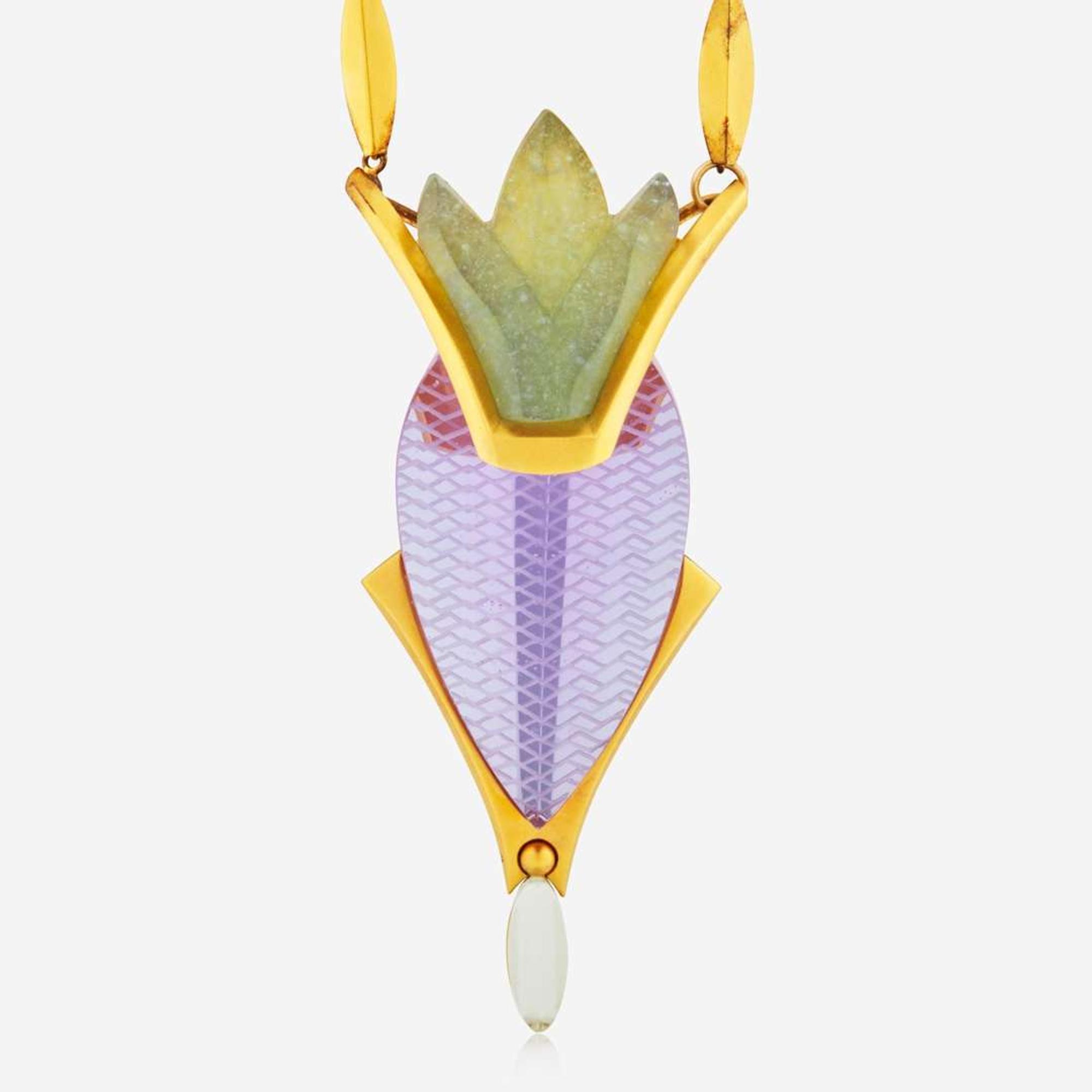 River Breeze Necklace by Linda Macneil Linda McNeil c. 2003