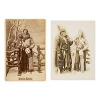 David F. Barry (American, 1854-1934) — Harry Eaton, Hidatsa, Including View with Wolf Chief