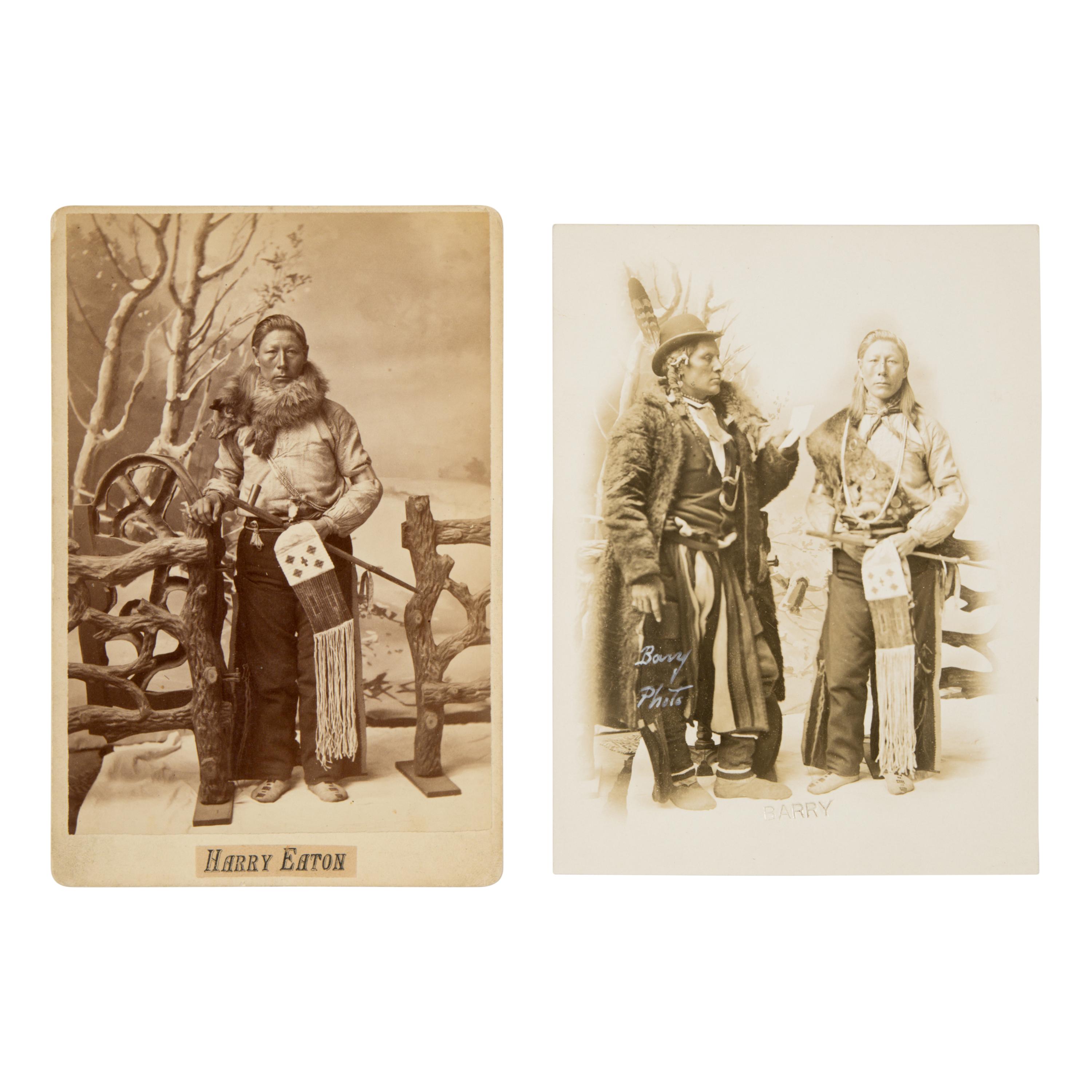 David F. Barry (American, 1854-1934) — Harry Eaton, Hidatsa, Including View with Wolf Chief