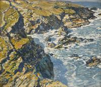 Walter Elmer Schofield (American, 1867-1944) — After the Storm (Cornish Cove), c. 1941