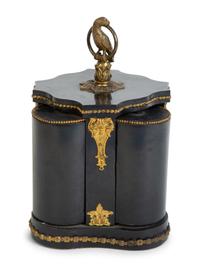 A Napoleon III Gilt Metal Mounted Scent Caddy — 19TH CENTURY
