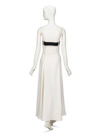 Gianni Versace, Black & White Bustier Gown, 1993