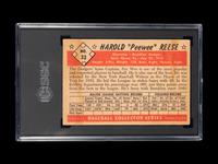 A 1953 Bowman Color Pee Wee Reese Baseball Card No. 33 (SGC 3 VG)