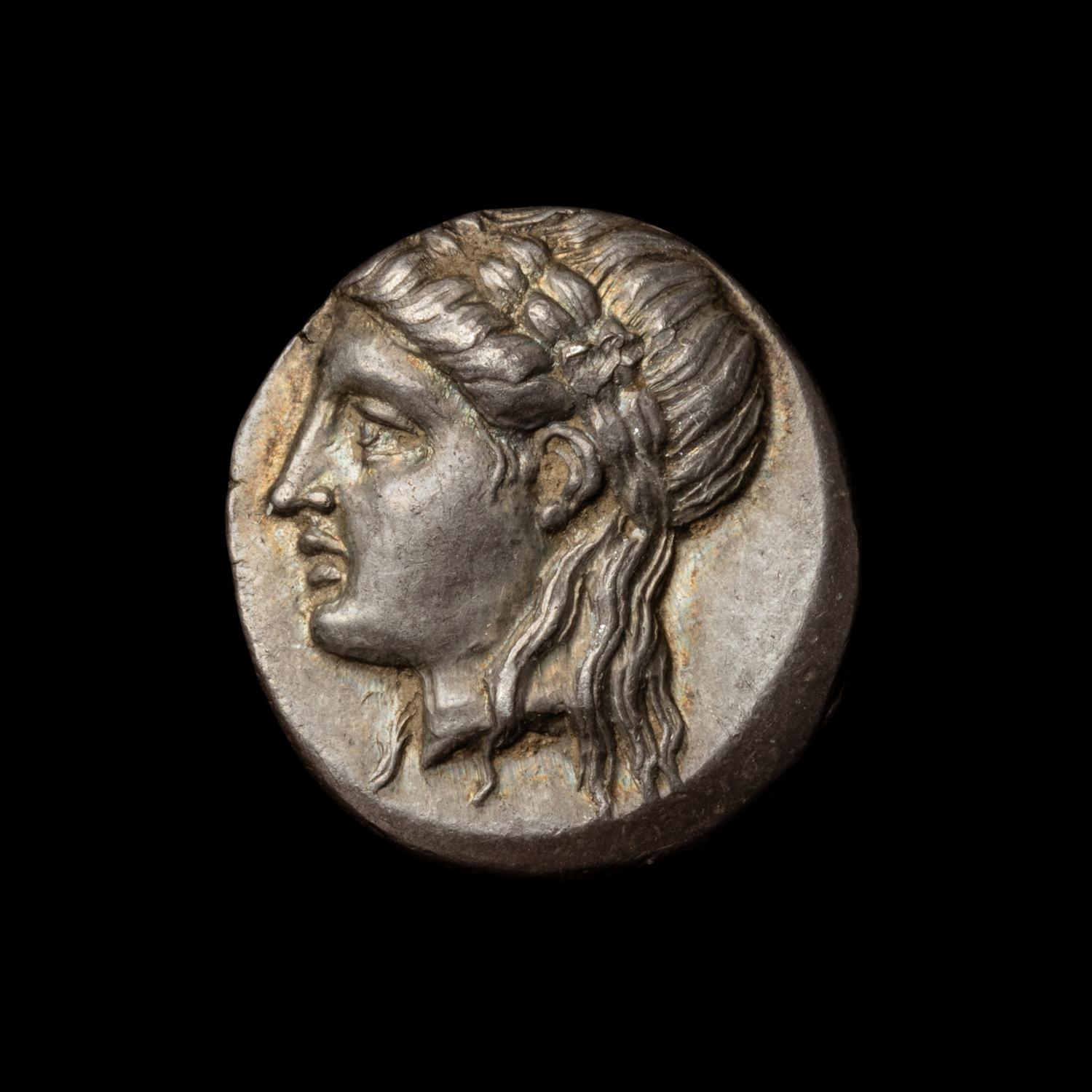 [ANCIENTS] IONIA. Miletus (c. 350-334 BC). Ar Drachm. [3.7 g, 15mm].