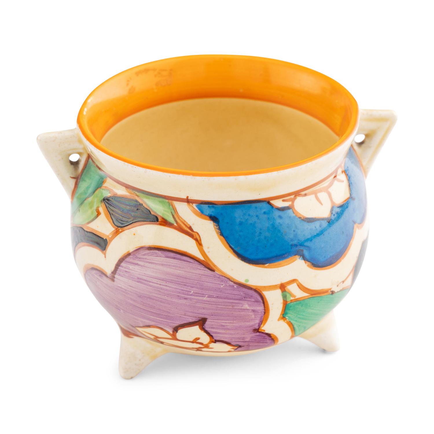 A Group of Seven Clarice Cliff Gardenia Ceramic Table Articles