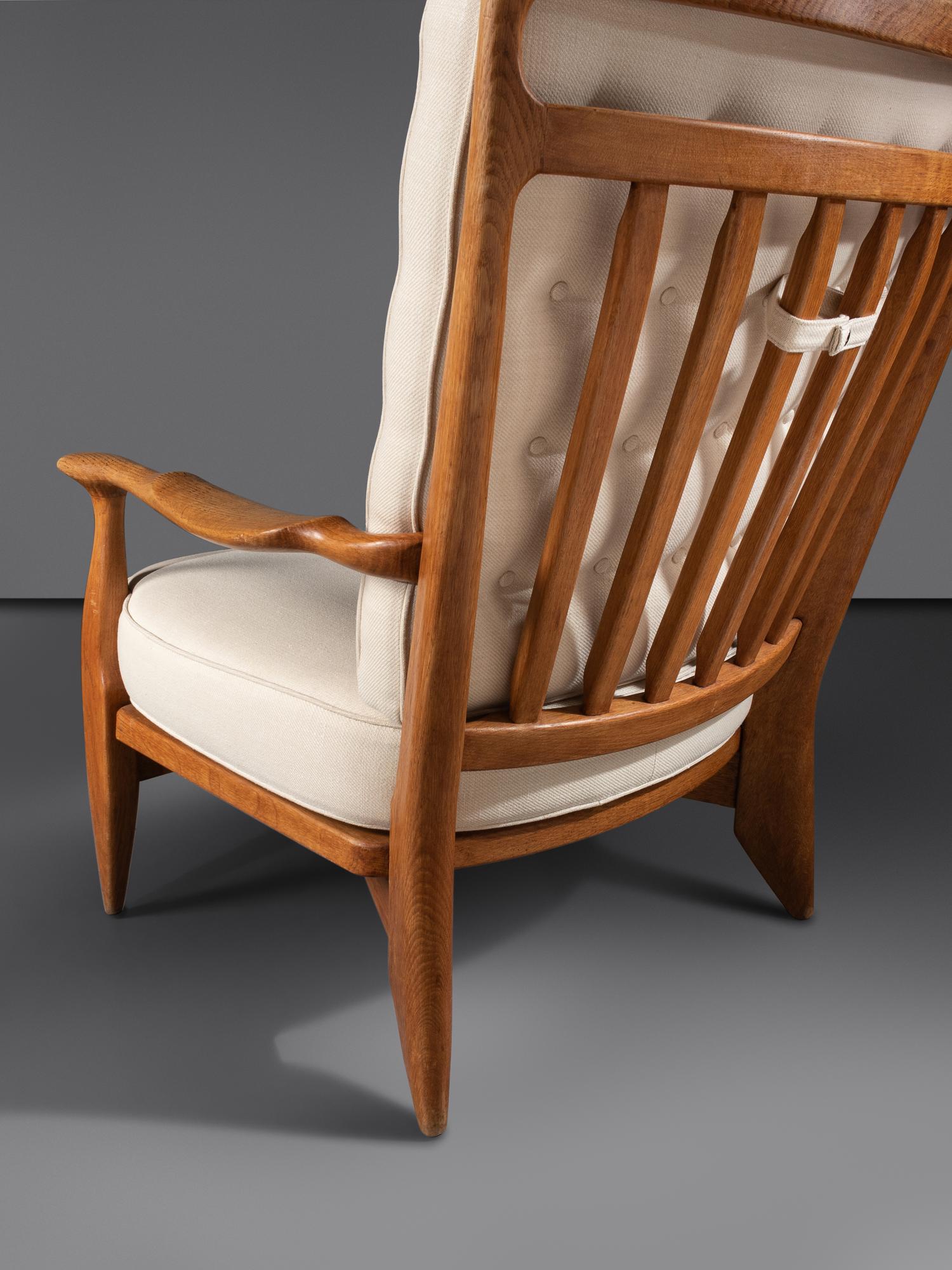 Pair of 'Edouard' Lounge Chairs, c. 1950 Votre Maison, France