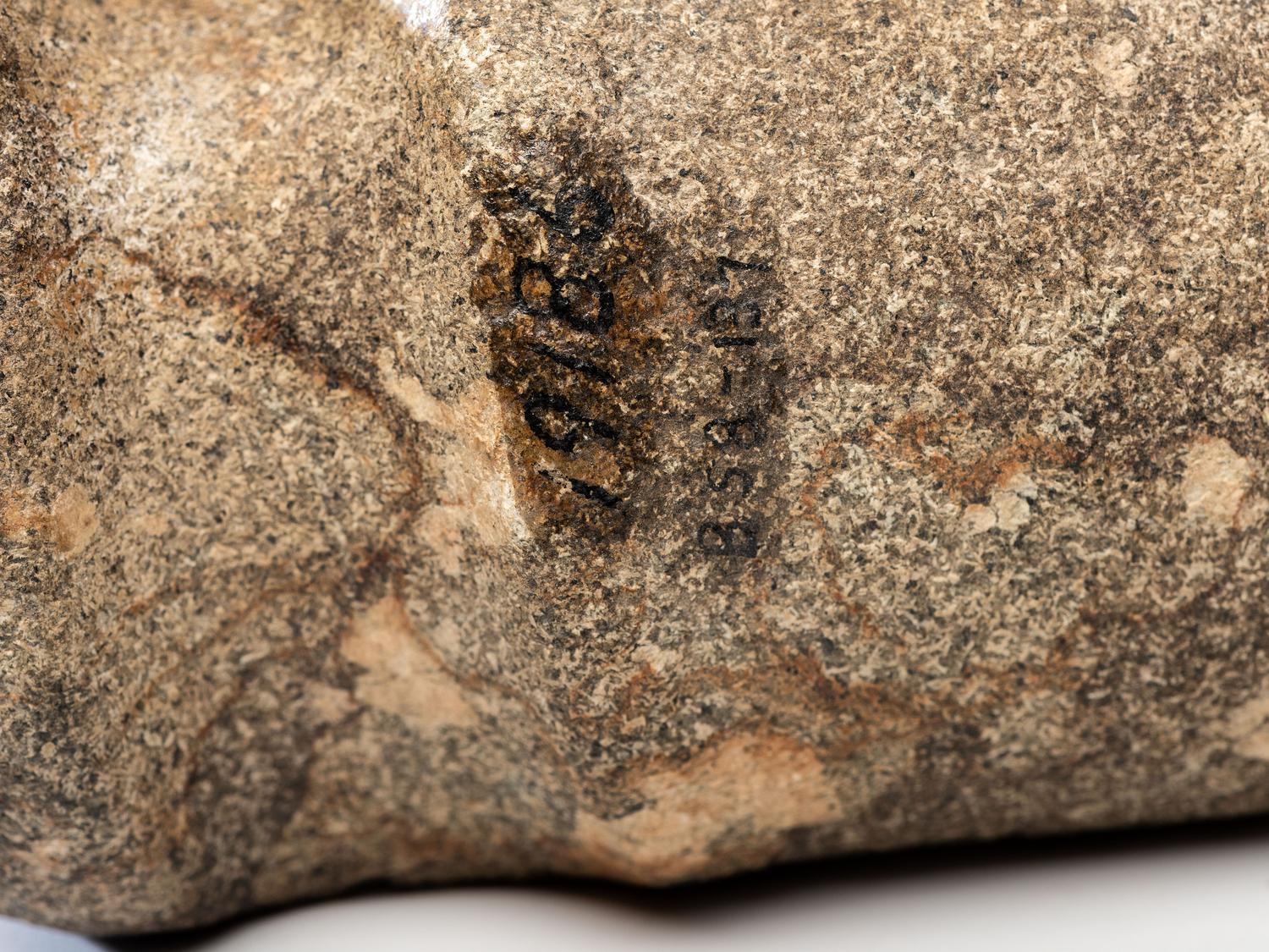 A Porphyry 3/4 Groove Axe