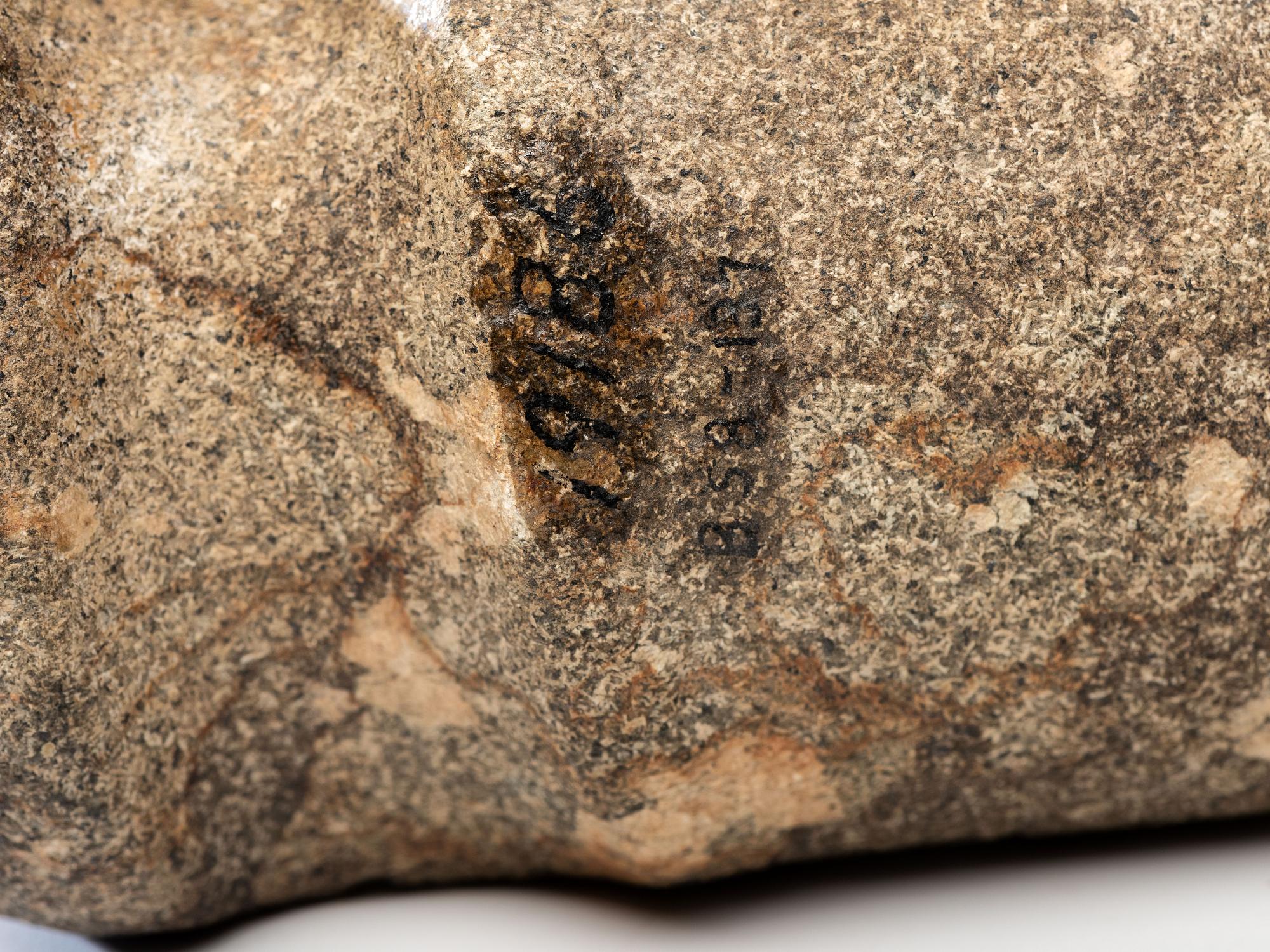 A Porphyry 3/4 Groove Axe
