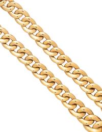YELLOW GOLD LINK NECKLACE