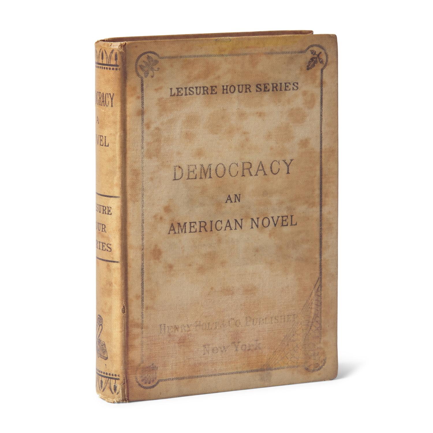 [Literature] Adams, Henry. Democracy An American Novel