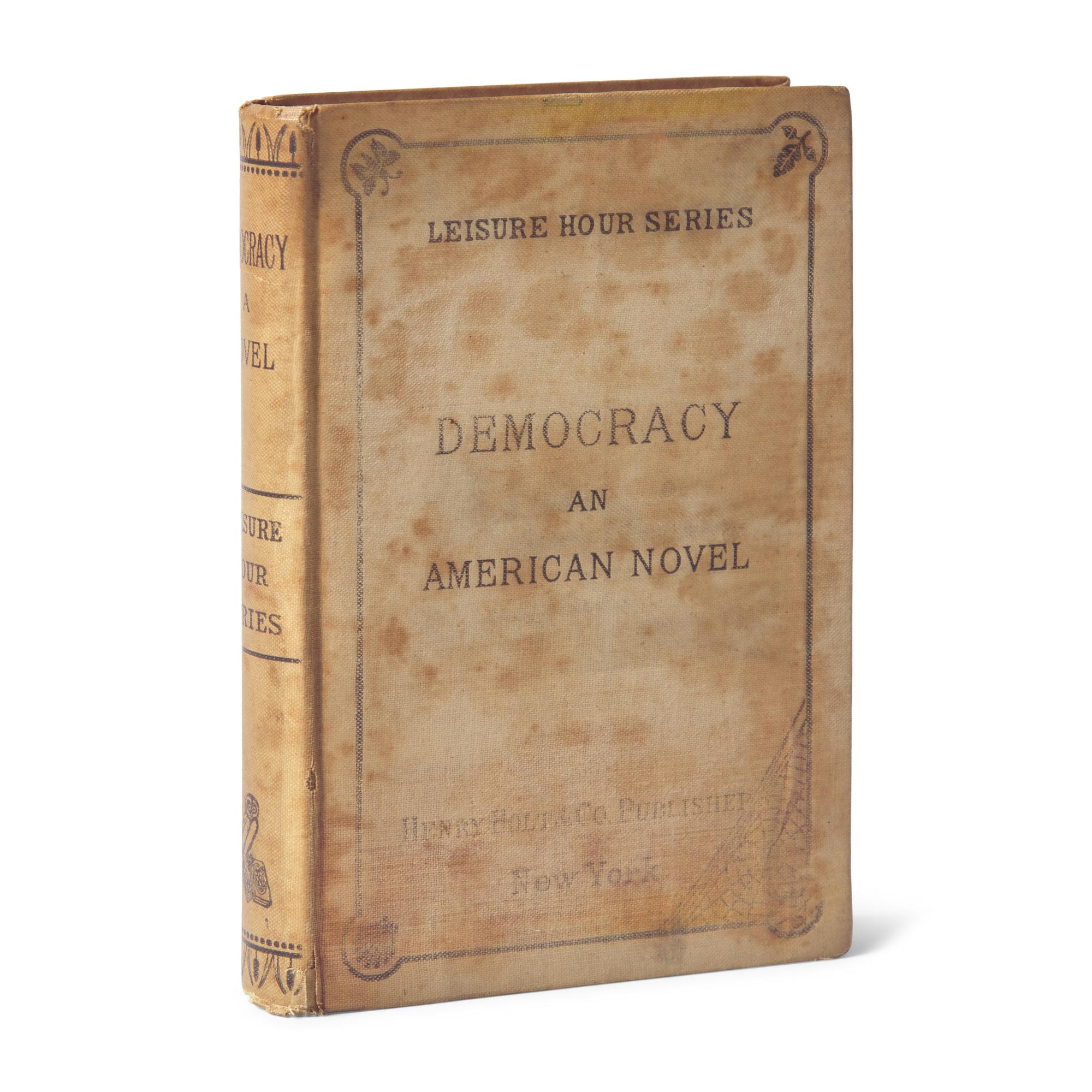 [Literature] Adams, Henry. Democracy An American Novel