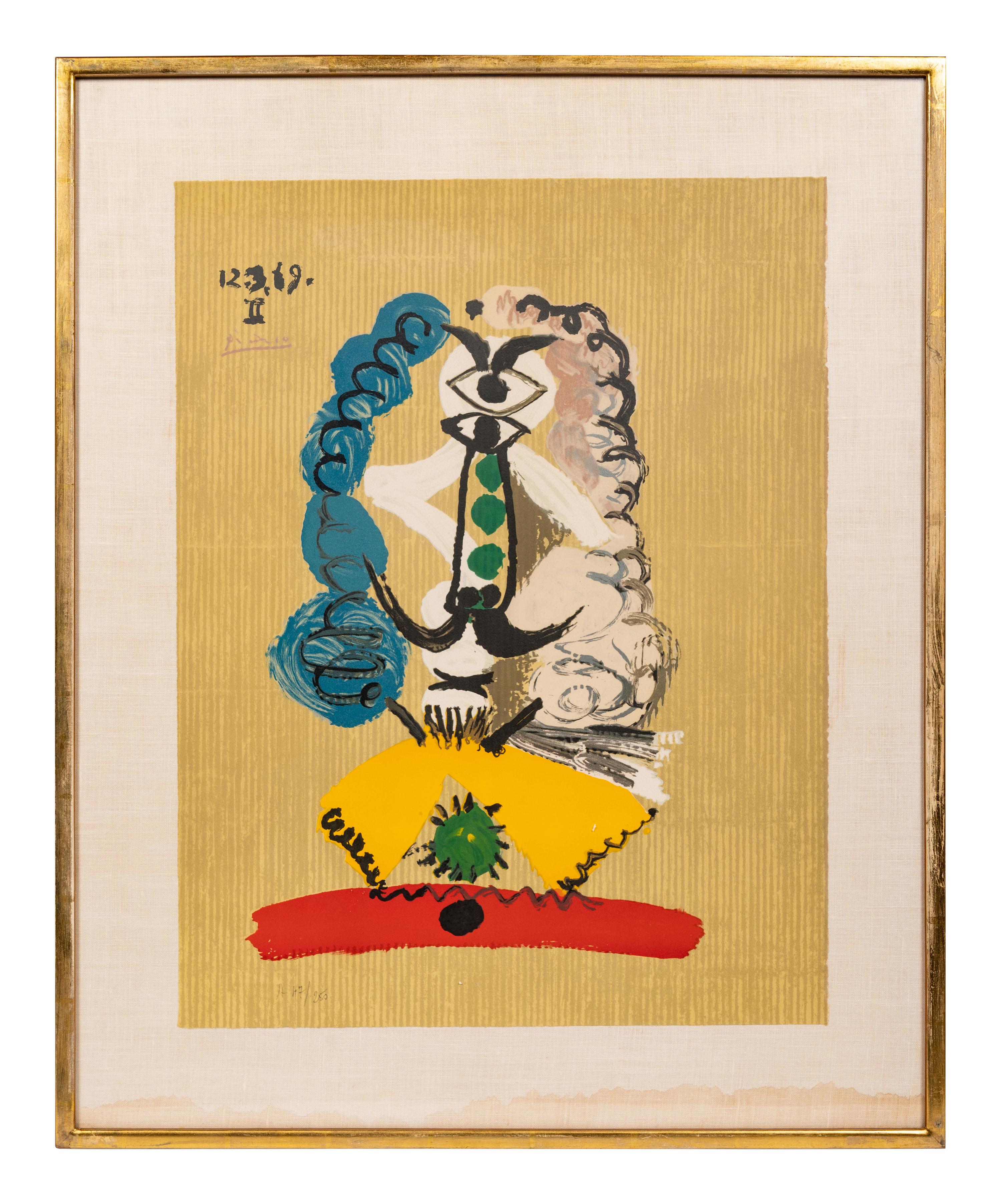 A group of three prints from Portraits Imaginaires