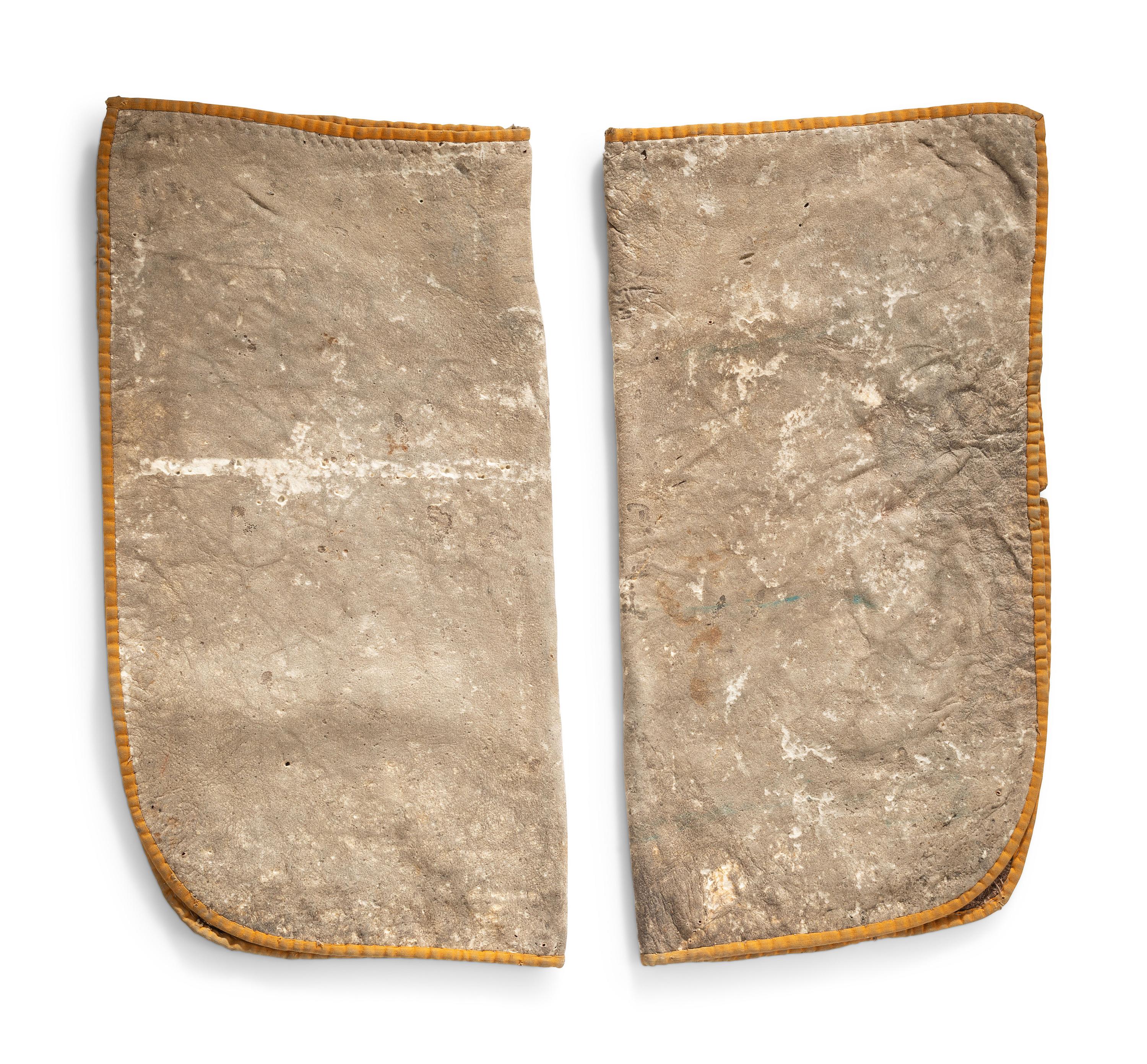 Eastern Sioux Beaded Hide Leggings, with Talon and Winged Imagery