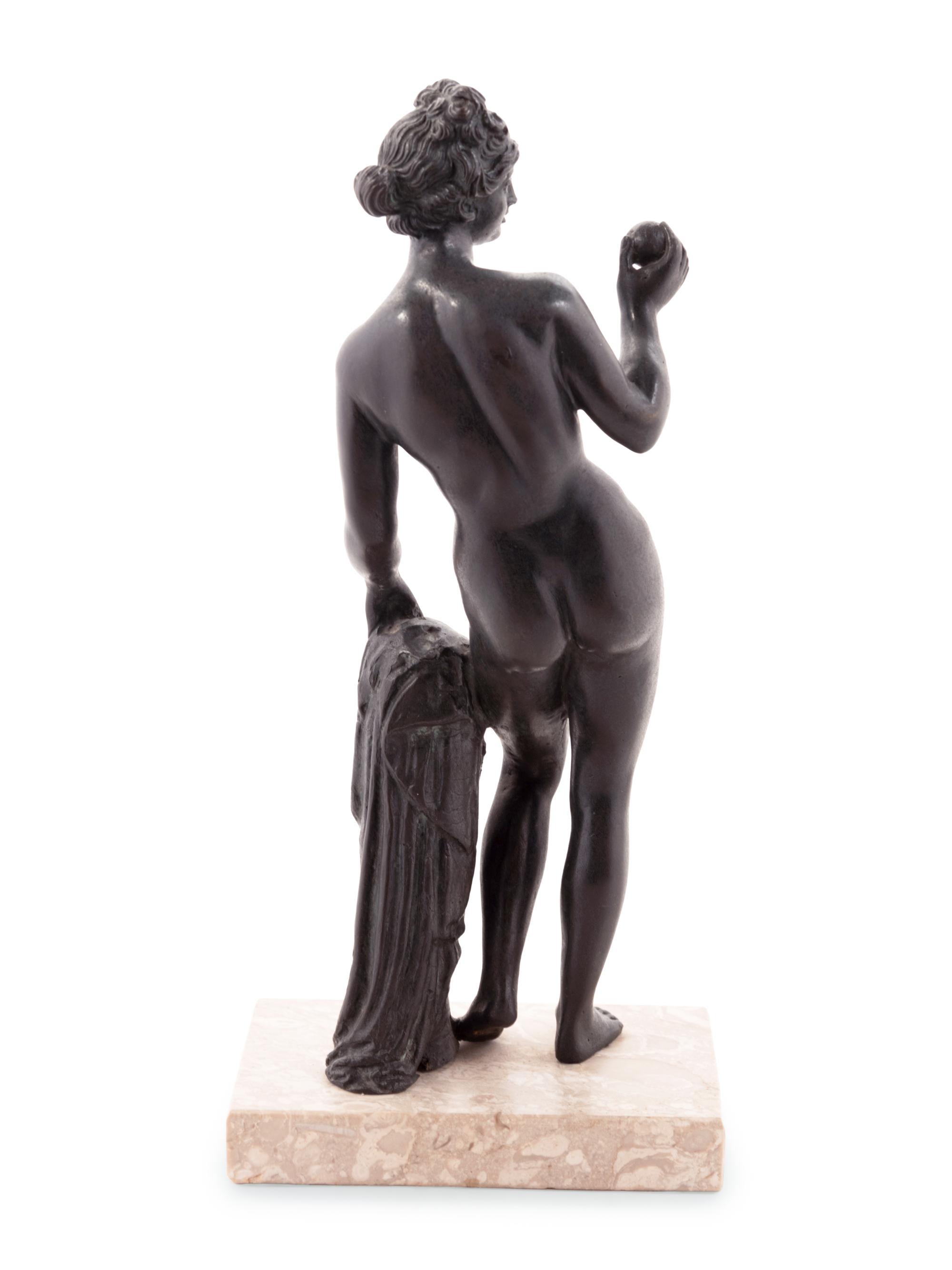 An Italian Bronze Figure of Venus