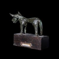 A Geometric Bronze Bull