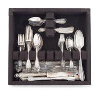 An Assembled Group of Towle Silver Flatware