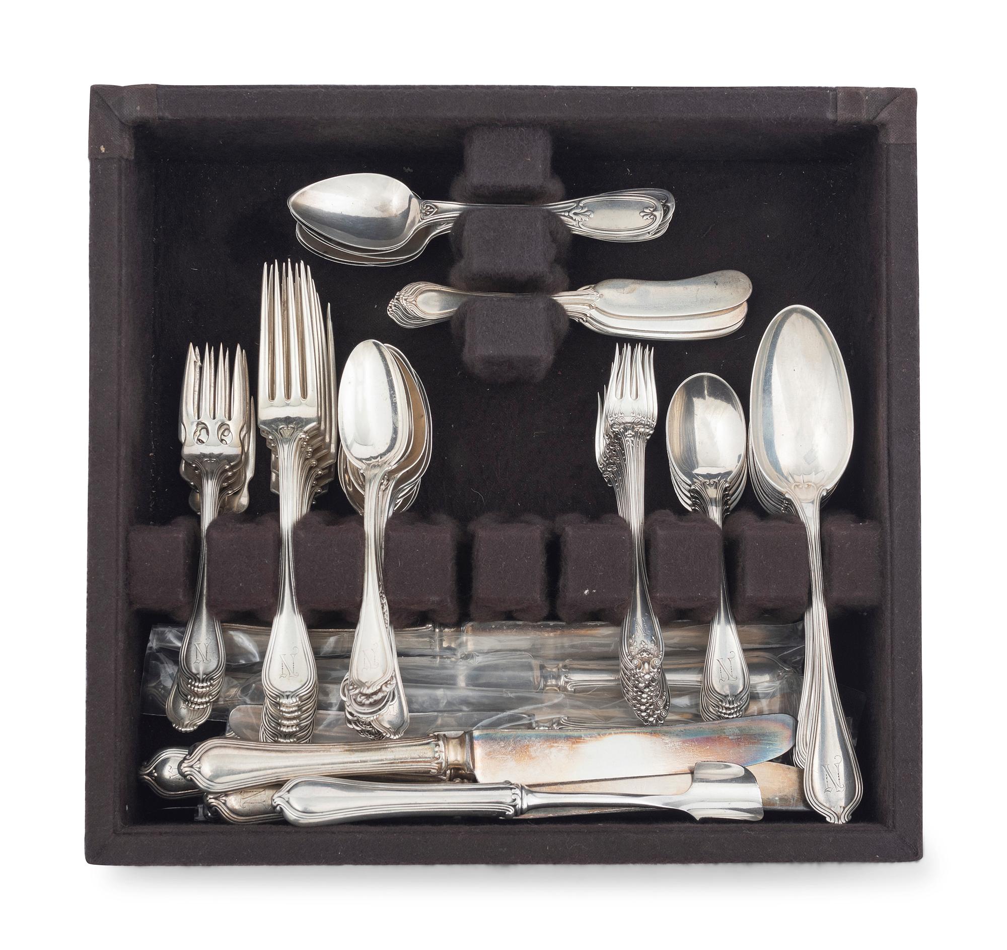 An Assembled Group of Towle Silver Flatware