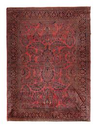 A Sarouk Wool Rug