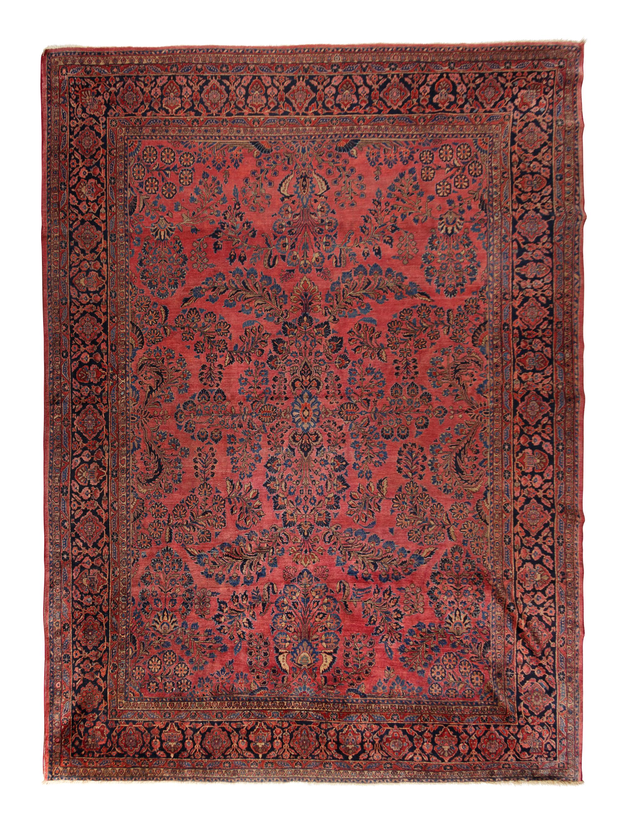 A Sarouk Wool Rug