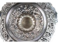 A Pair of Tiffany & Co. Silver Repousse Compotes — NEW YORK, NY, FIRST-HALF 20TH CENTURY
