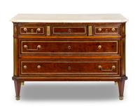 A French Empire Style Walnut Commode — 19TH/20TH CENTURY