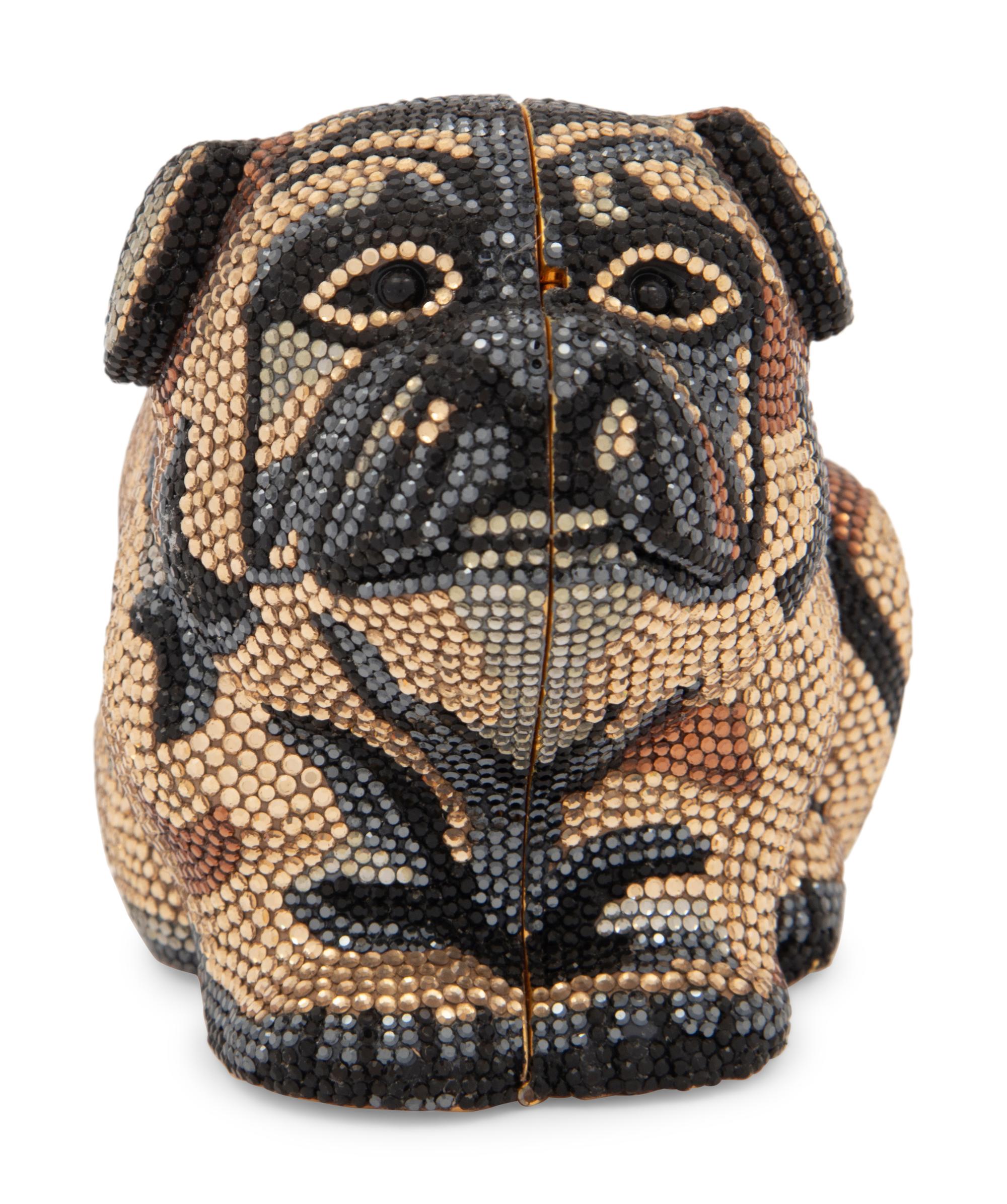 Judith Leiber Pug Dog Minaudière