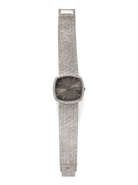 PIAGET, REF. 12403 A6 18K WHITE GOLD AND DIAMOND WATCH