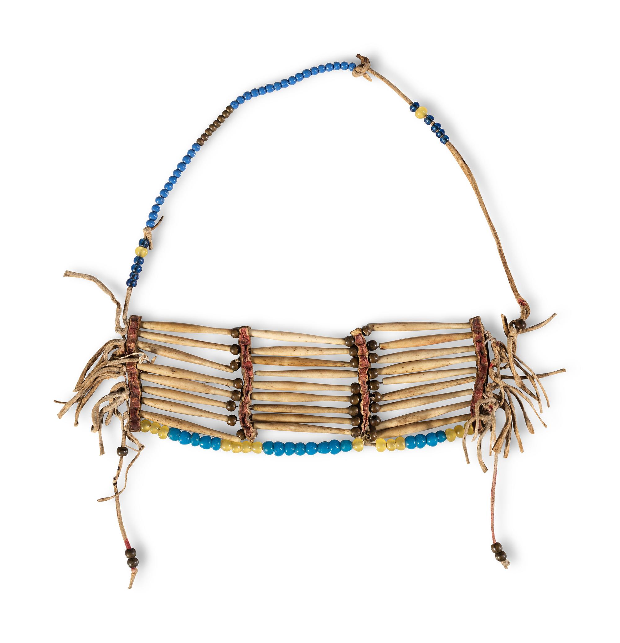 Plains Bone Hairpipe Necklace