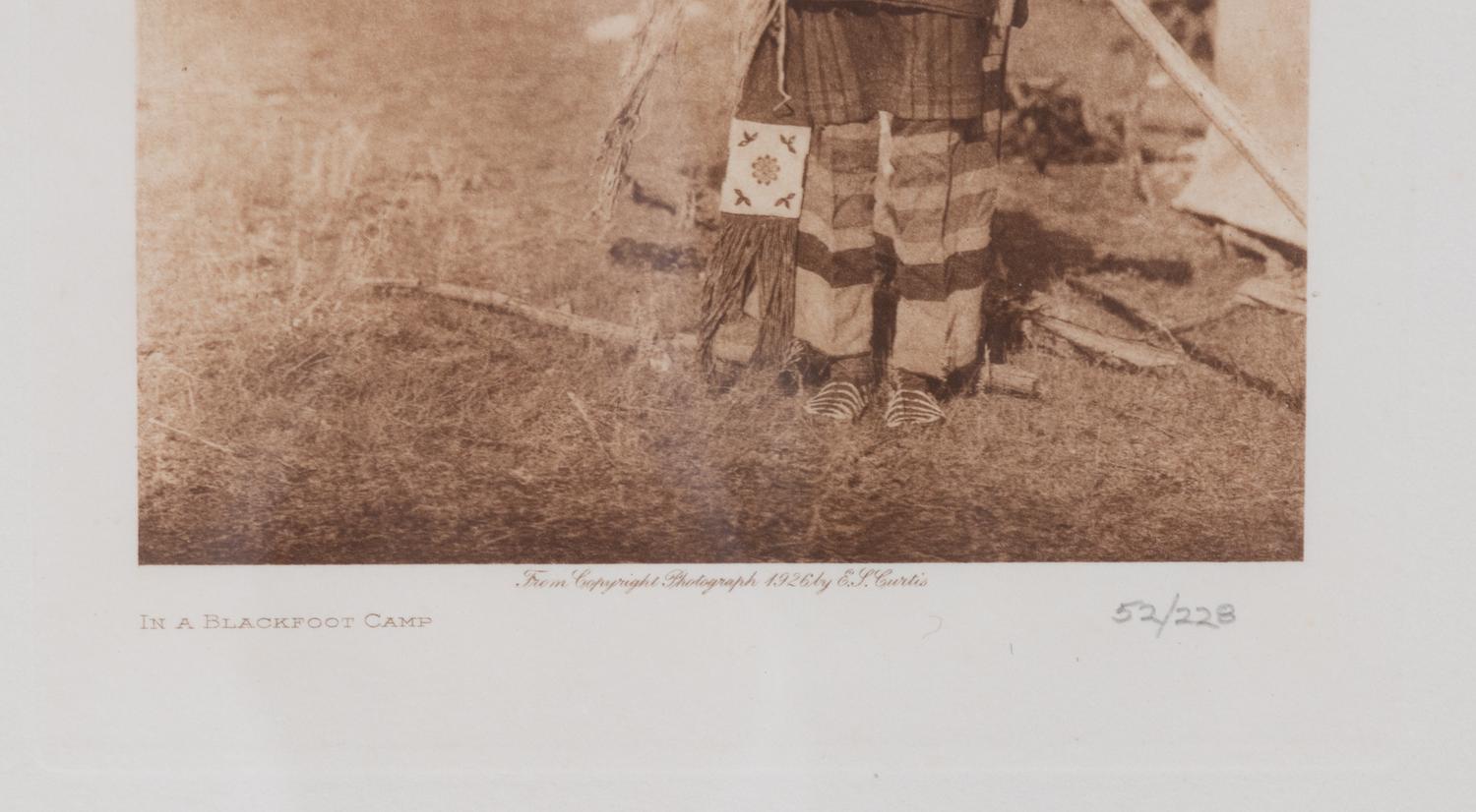 After Curtis, Two Intaglio Photogravure Prints