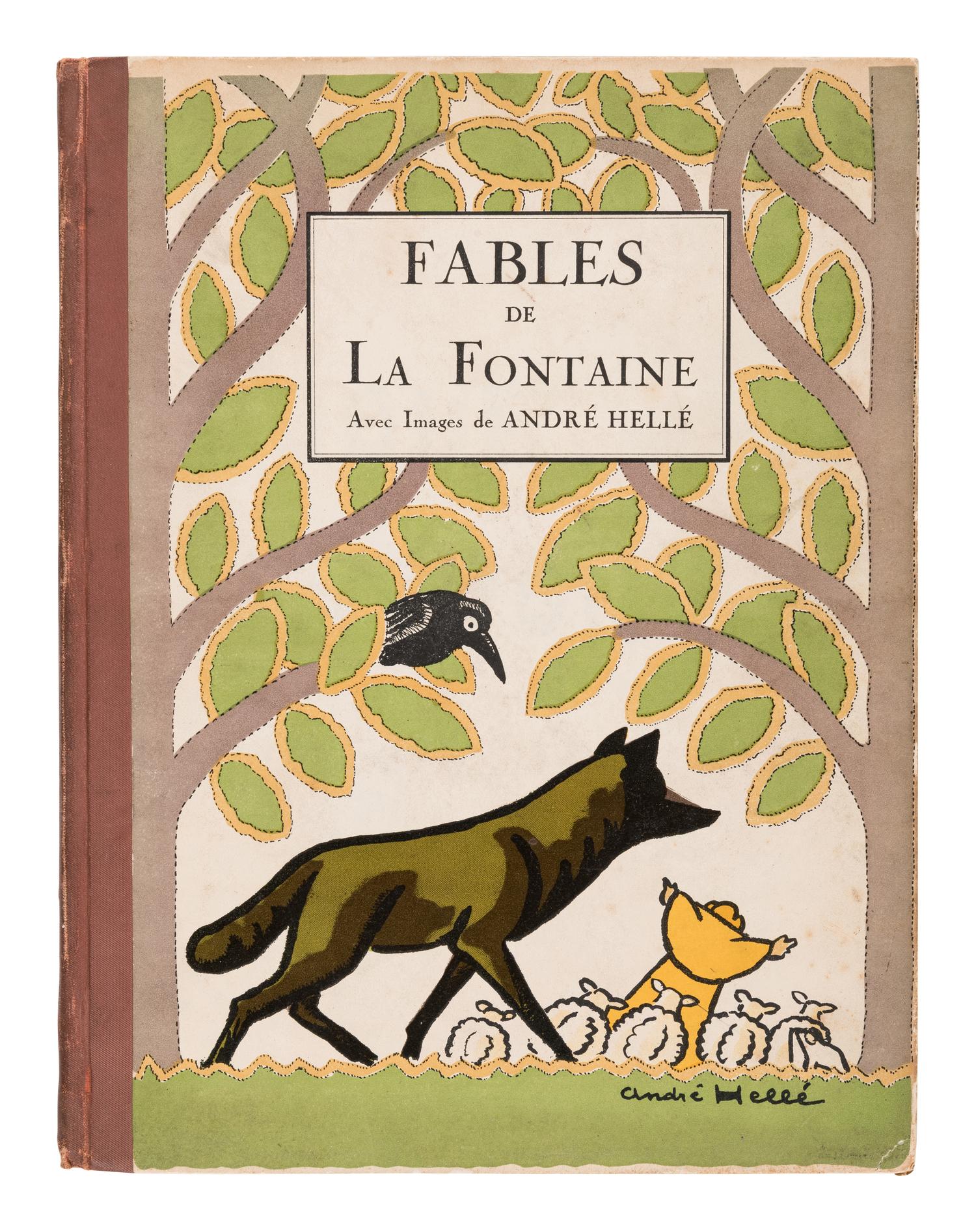 [FONTAINE, Jean de la (1621-1695)] -- A group of 10 editions of Fontaine's Fables or about Fontaine, including: