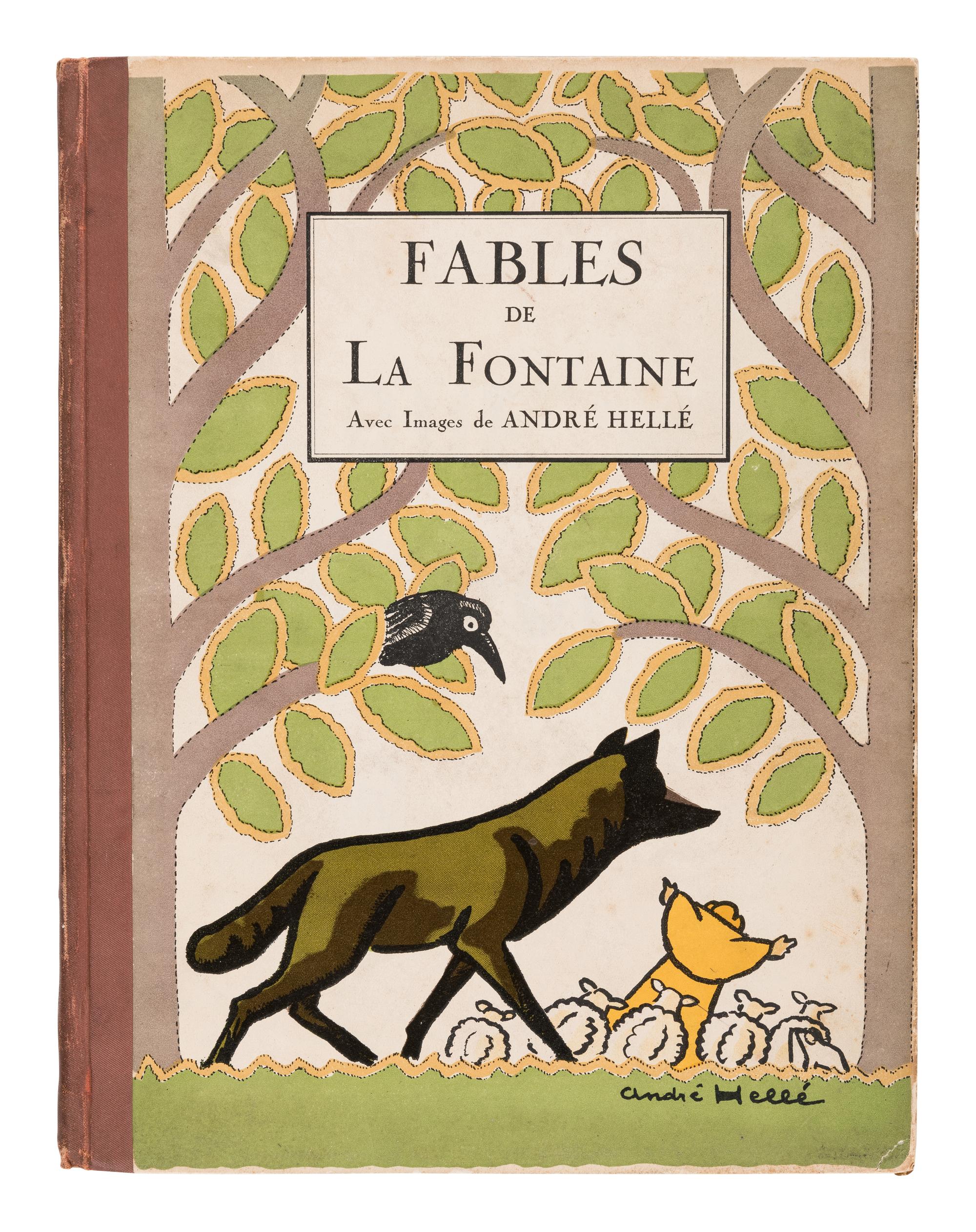 [FONTAINE, Jean de la (1621-1695)] -- A group of 10 editions of Fontaine's Fables or about Fontaine, including:
