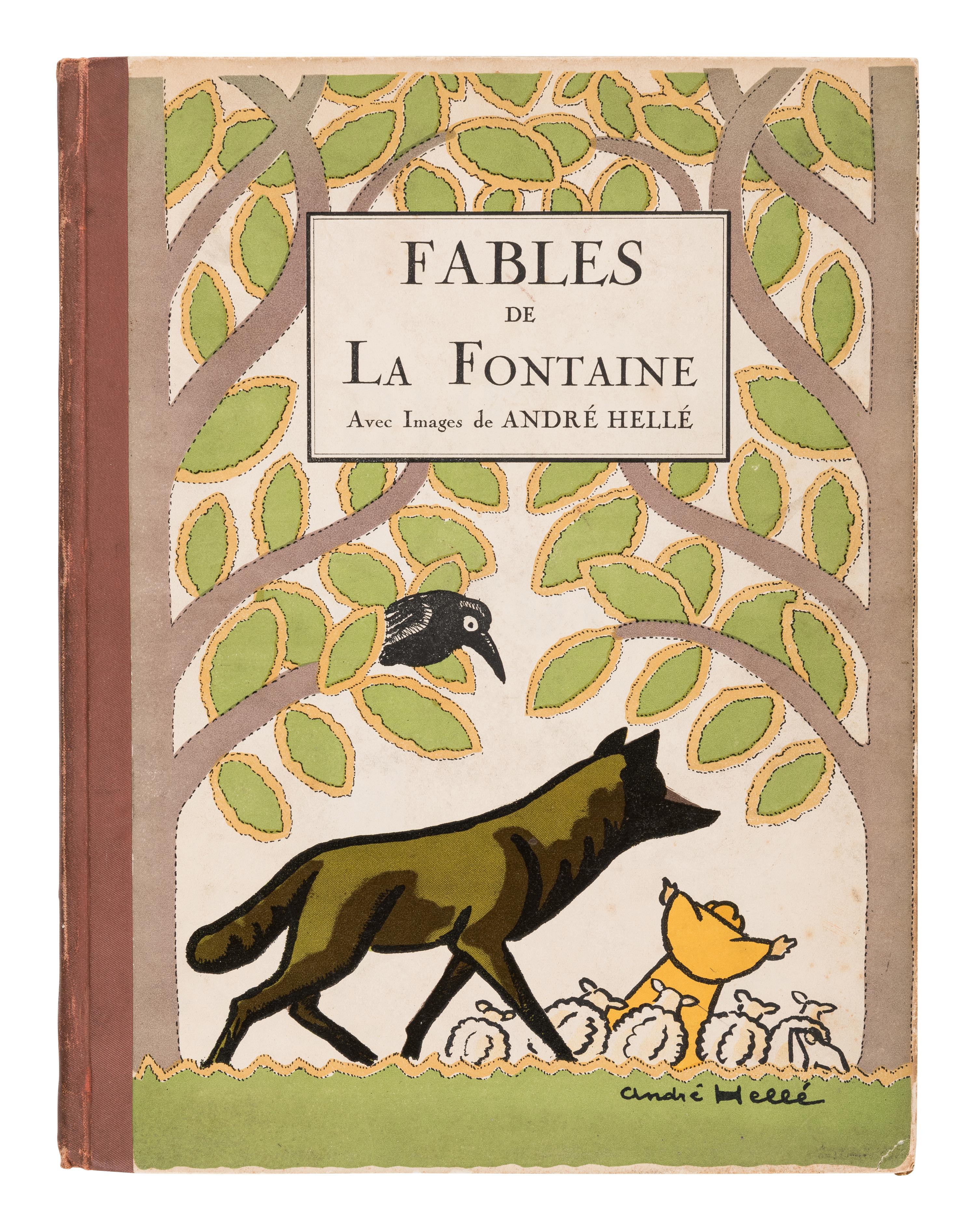 [FONTAINE, Jean de la (1621-1695)] -- A group of 10 editions of Fontaine's Fables or about Fontaine, including: