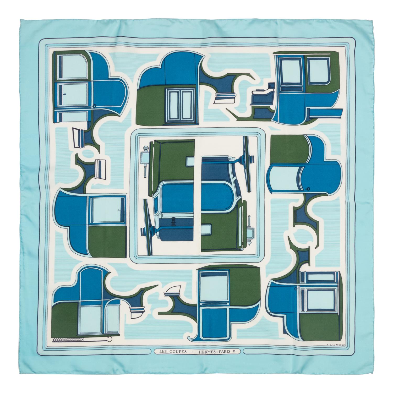 Three Hermès Scarves